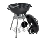 SEJR 17 Inch Black Charcoal Kettle BBQ Grill Barbecue Grill 43.7X44X71cm - Image 2